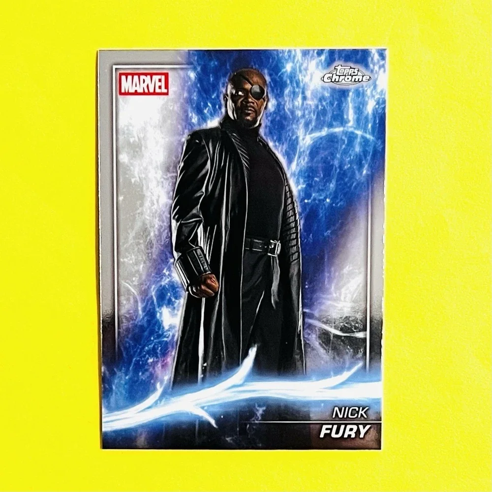 2025 Topps Chrome Marvel Studios Phase One Nick‎ Fury #9 Iron Man 2
